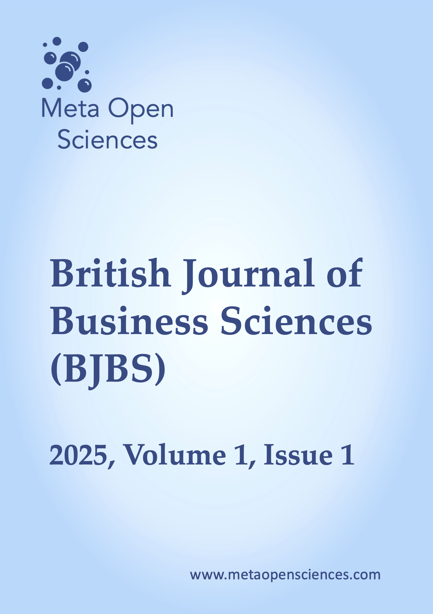 View 2025 Volume 1 Issue 1 (in progress)